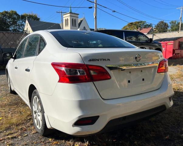 3N1AB7APLKL611943 - 2019 NISSAN SENTRA S Ақ фото 3