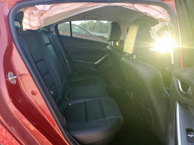 JM1GL1V58H1148015 - 2017 MAZDA 6 TOURING Қызыл фото 10