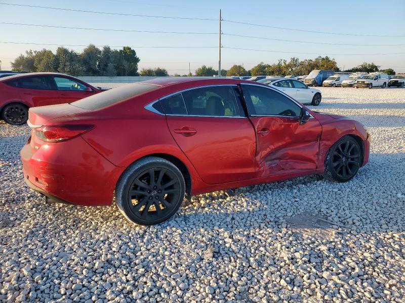 JM1GL1V58H1148015 - 2017 MAZDA 6 TOURING Қызыл фото 3