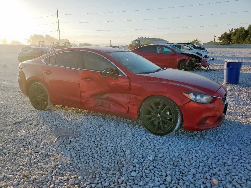 JM1GL1V58H1148015 - 2017 MAZDA 6 TOURING Қызыл фото 4