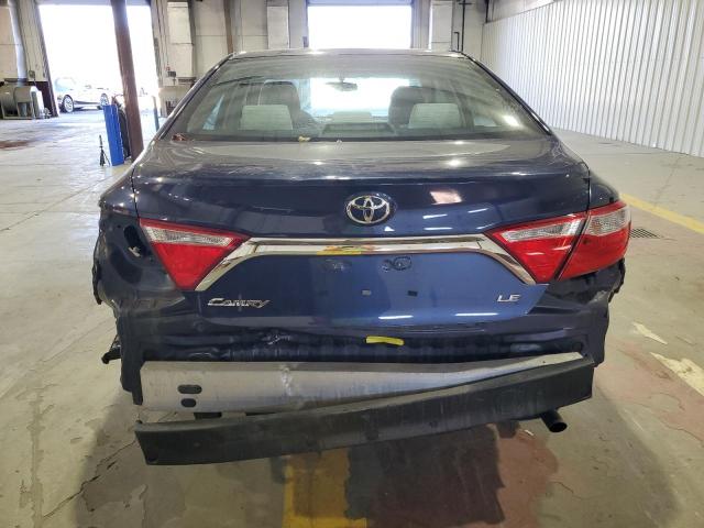 4T4BF1FK8GR524488 - 2016 TOYOTA CAMRY LE Կապույտ լուսանկար 6