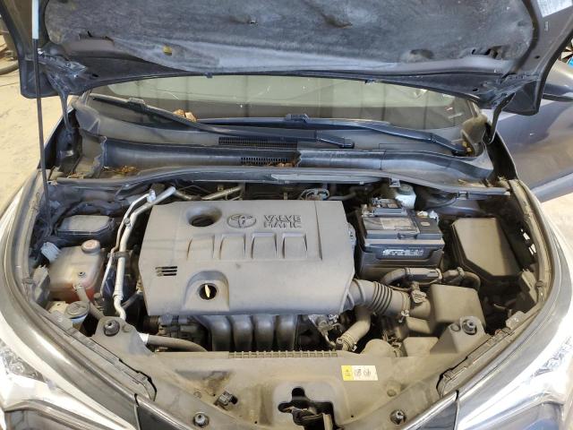 JTNKHMBX8K1019424 - 2019 TOYOTA C-HR XLE GRAY photo 12