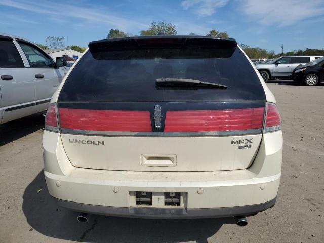 2LMDU88C58BJ39165 - 2008 LINCOLN MKX WHITE photo 6
