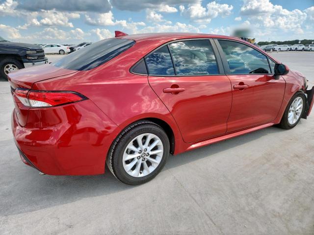 5YFHPRAEXLP021915 - 2020 TOYOTA COROLLA LE 红色 照片 3
