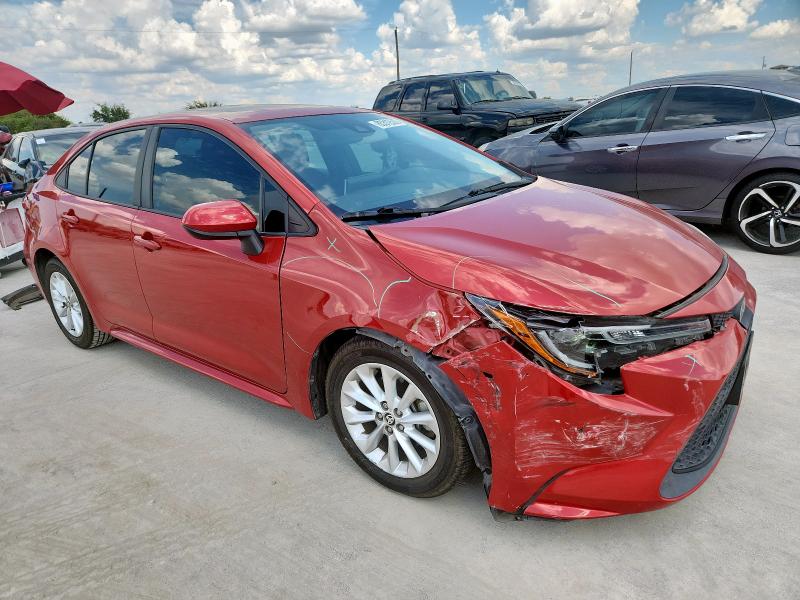 5YFHPRAEXLP021915 - 2020 TOYOTA COROLLA LE 红色 照片 4