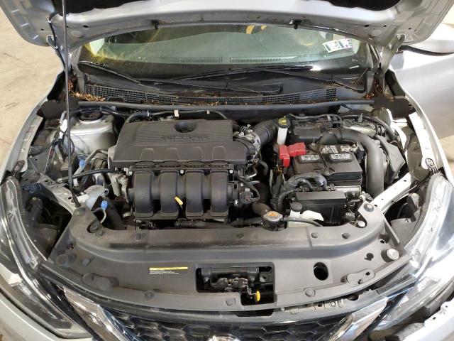 3N1AB7AP5KY391628 - 2019 NISSAN SENTRA S SILVER photo 11