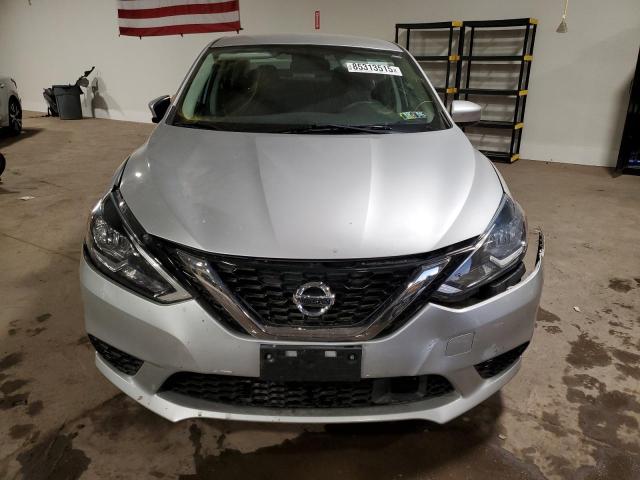 3N1AB7AP5KY391628 - 2019 NISSAN SENTRA S SILVER photo 5