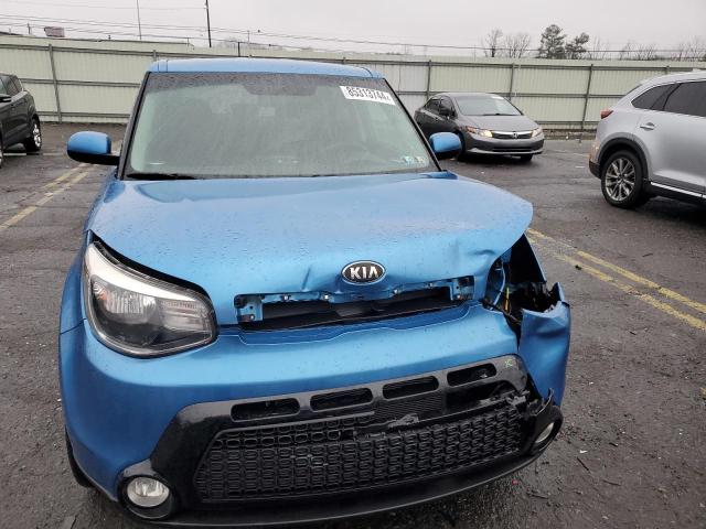 KNDJP3A55G7302736 - 2016 KIA SOUL + BLUE photo 5