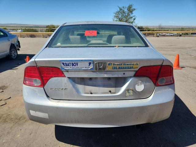 1HGFA15557L122591 - 2007 HONDA CIVIC LX SILVER photo 6