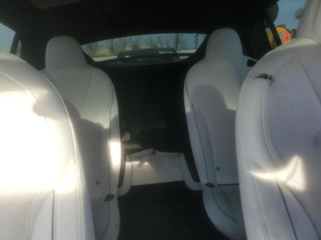 7SAXCBE62NF359201 - 2022 TESLA MODEL X ლურჯი ფოტო 10