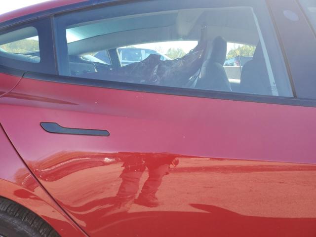 5YJ3E1EB6PF463853 - 2023 TESLA MODEL 3 أحمر صورة 10