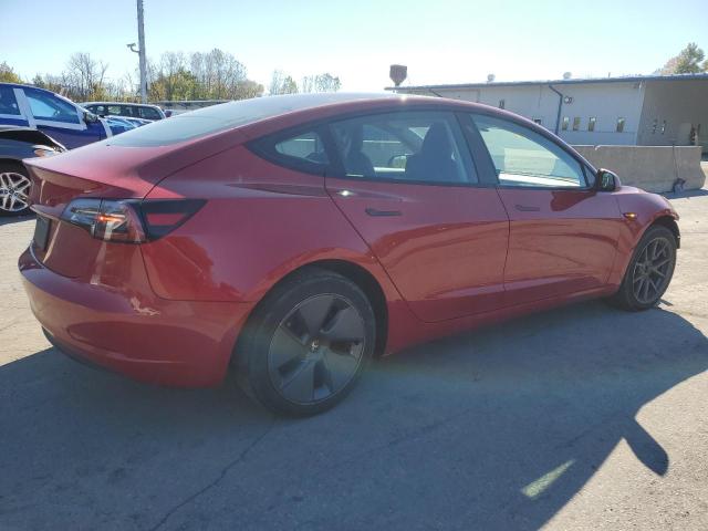 5YJ3E1EB6PF463853 - 2023 TESLA MODEL 3 أحمر صورة 3