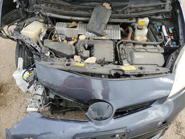 JTDKN3DU5D1650659 - 2013 TOYOTA PRIUS 灰色 照片 11