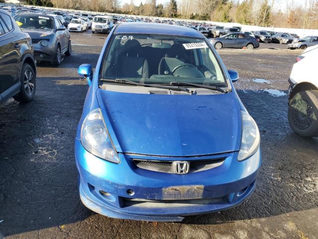 JHMGD38697S022007 - 2007 HONDA FIT S 蓝色 照片 5