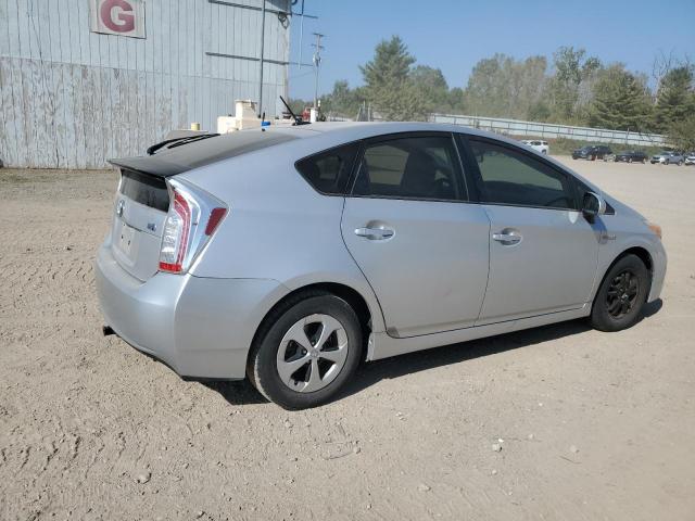 JTDKN3DU7C1531171 - 2012 TOYOTA PRIUS SILVER photo 3