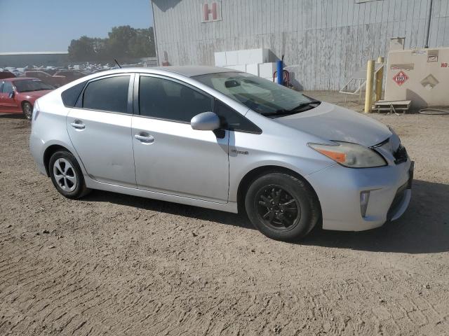 JTDKN3DU7C1531171 - 2012 TOYOTA PRIUS SILVER photo 4