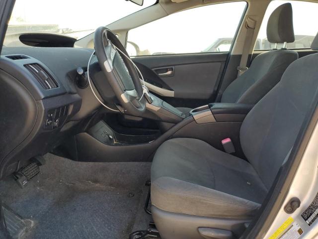 JTDKN3DU7C1531171 - 2012 TOYOTA PRIUS SILVER photo 7