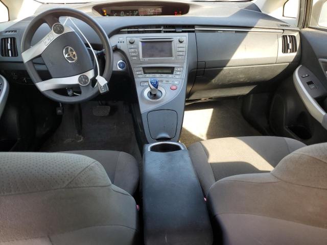 JTDKN3DU7C1531171 - 2012 TOYOTA PRIUS SILVER photo 8