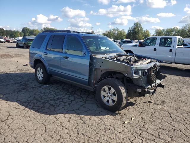 1FMEU73EX9UA38766 - 2009 FORD EXPLORER XLT Blau Foto 4
