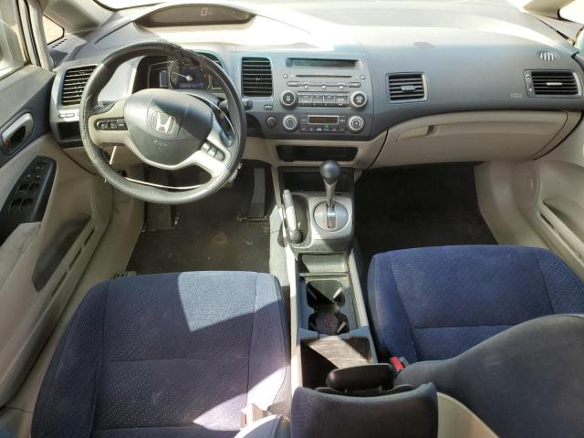 JHMFA36207S009666 - 2007 HONDA CIVIC HYBRID SILVER photo 8