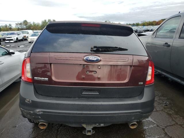 2FMDK4GC1CBA83357 - 2012 FORD EDGE SE BURGUNDY photo 6