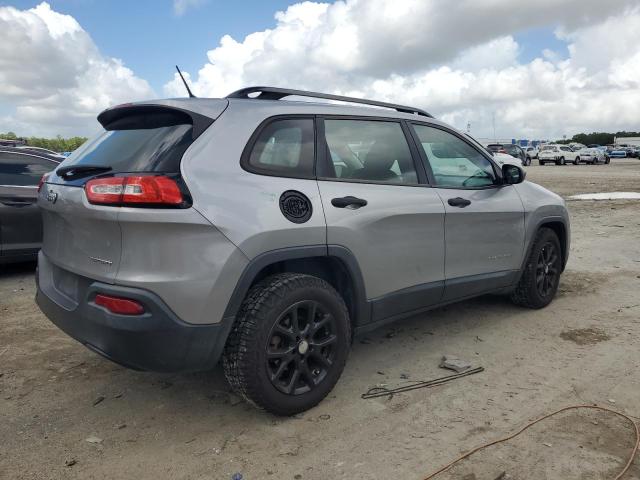 1C4PJLAB8FW660693 - 2015 JEEP CHEROKEE SPORT Серый фото 3