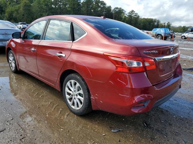 3N1AB7AP4JY281958 - 2018 NISSAN SENTRA S Қызыл фото 2