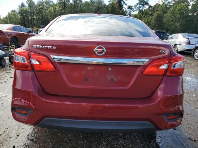 3N1AB7AP4JY281958 - 2018 NISSAN SENTRA S Қызыл фото 6