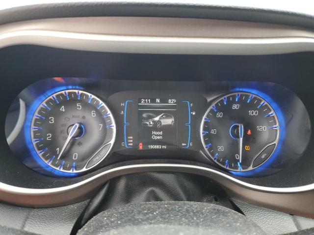 2C4RC1BG8HR540289 - 2017 CHRYSLER PACIFICA TOURING L BLACK photo 9