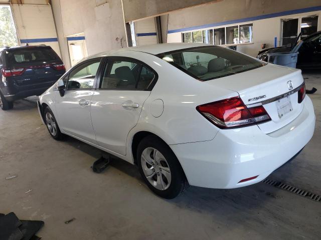 19XFB2F55FE029660 - 2015 HONDA CIVIC LX WHITE photo 2