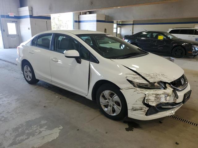 19XFB2F55FE029660 - 2015 HONDA CIVIC LX WHITE photo 4