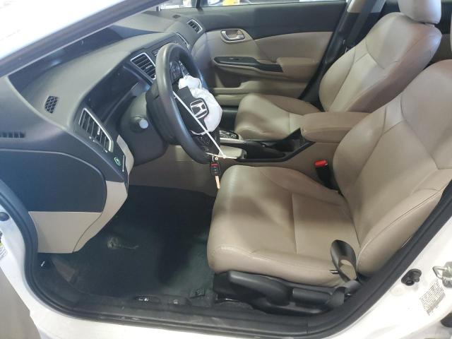 19XFB2F55FE029660 - 2015 HONDA CIVIC LX WHITE photo 7