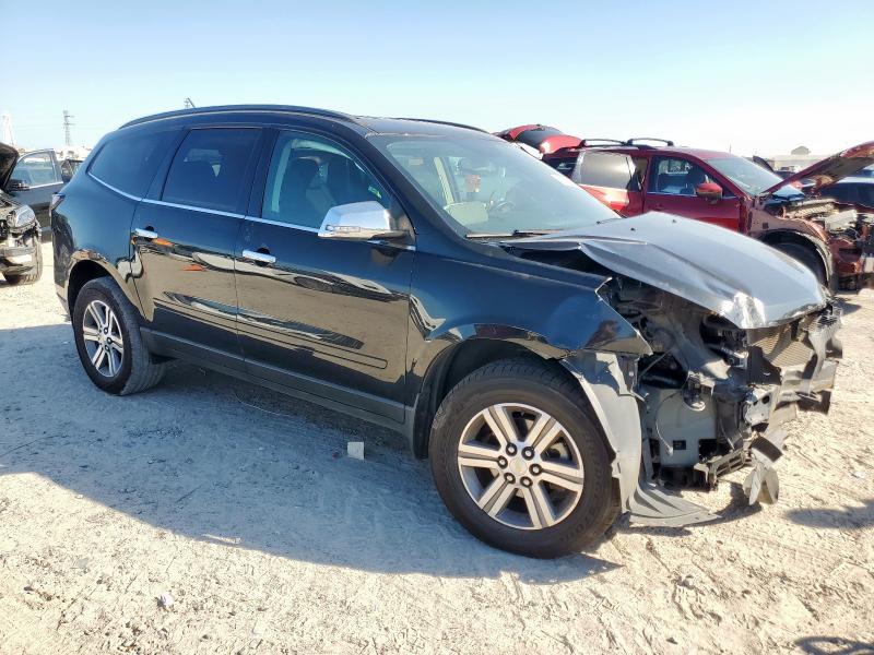 1GNKRGKD8FJ229169 - 2015 CHEVROLET TRAVERSE LT BLACK photo 4