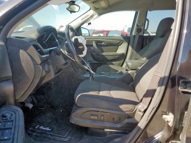 1GNKRGKD8FJ229169 - 2015 CHEVROLET TRAVERSE LT BLACK photo 7