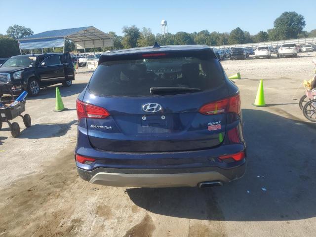 5XYZT3LB0HG468815 - 2017 HYUNDAI SANTA FE S BLUE photo 6