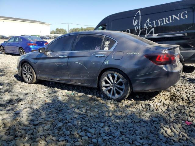 1HGCR2F56FA270548 - 2015 HONDA ACCORD SPORT GRAY photo 2