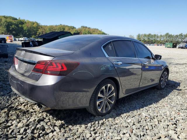 1HGCR2F56FA270548 - 2015 HONDA ACCORD SPORT GRAY photo 3