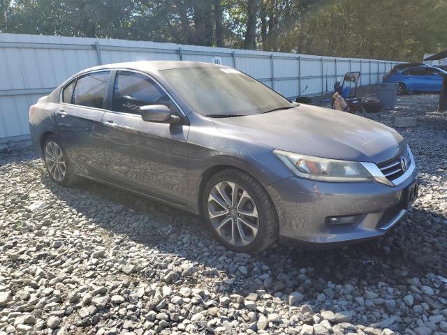 1HGCR2F56FA270548 - 2015 HONDA ACCORD SPORT GRAY photo 4