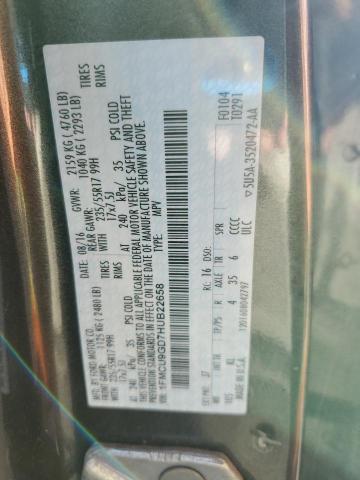 1FMCU9GD7HUB22658 - 2017 FORD ESCAPE SE Boz foto 13