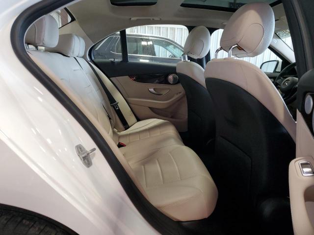 55SWF4KB8FU075293 - 2015 MERCEDES-BENZ C 300 4MATIC WHITE photo 10
