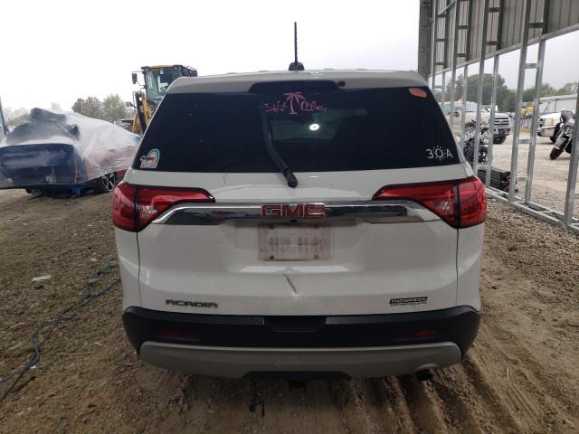 1GKKNKLA3JZ144881 - 2018 GMC ACADIA SLE WHITE photo 6