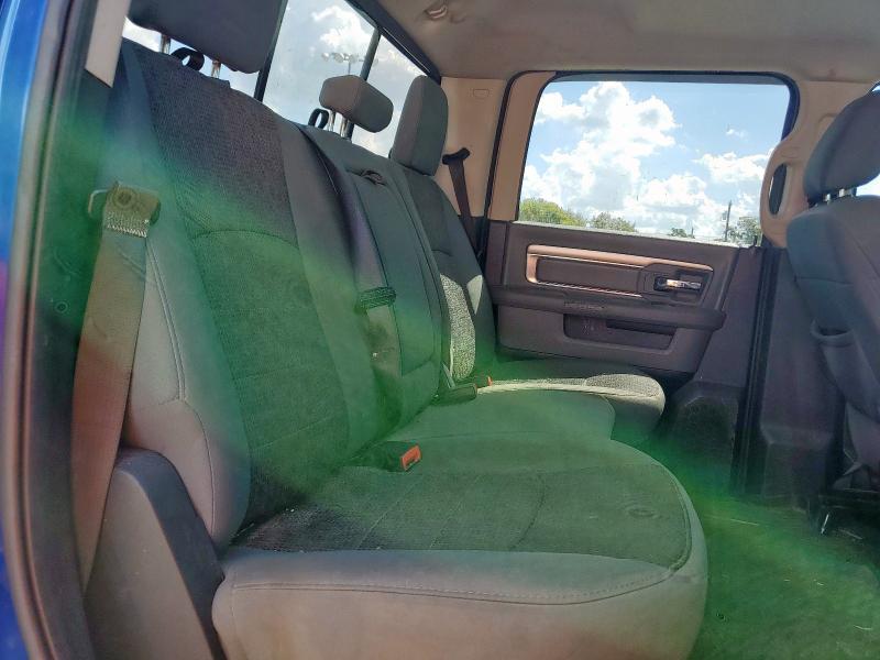 1C6RR6LT8HS500940 - 2017 RAM 1500 SLT BLUE photo 10