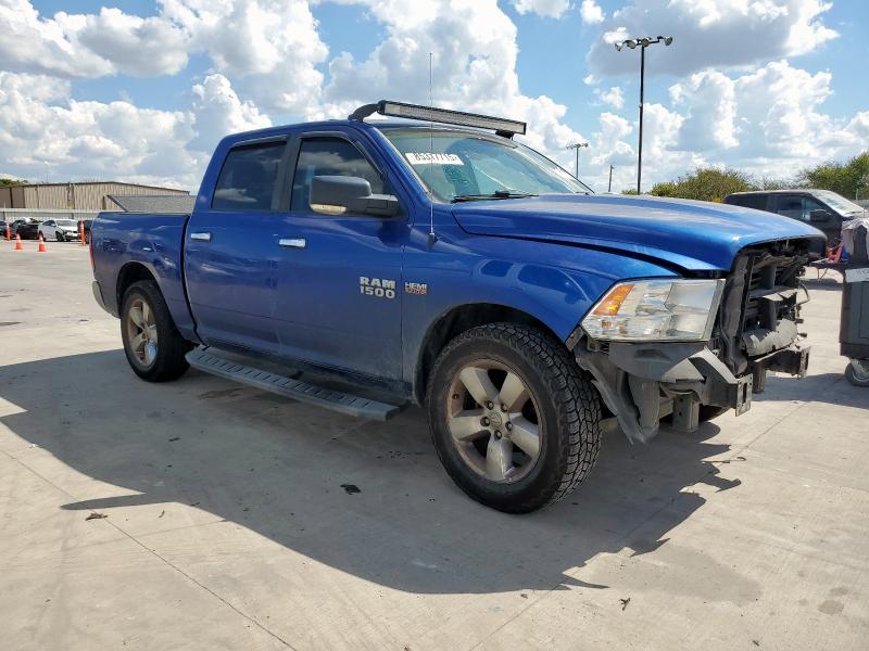 1C6RR6LT8HS500940 - 2017 RAM 1500 SLT BLUE photo 4