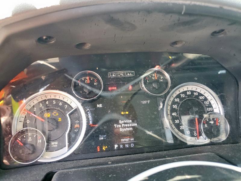 1C6RR6LT8HS500940 - 2017 RAM 1500 SLT BLUE photo 9