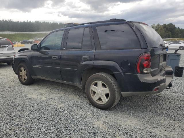 1GNDT13S032393090 - 2003 CHEVROLET TRAILBLAZE BLUE photo 2