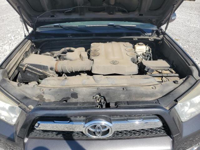 JTEBU5JR3B5070665 - 2011 TOYOTA 4RUNNER SR5 GRAY photo 12