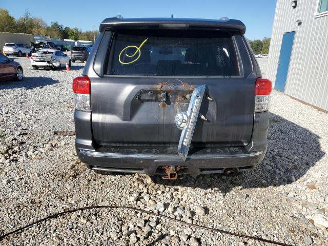 JTEBU5JR3B5070665 - 2011 TOYOTA 4RUNNER SR5 GRAY photo 6