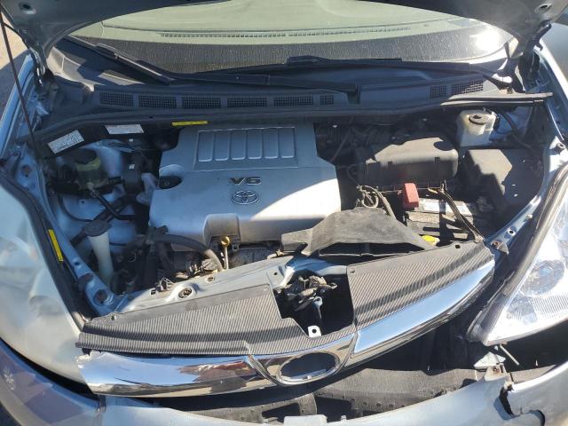 5TDZK22C18S122850 - 2008 TOYOTA SIENNA XLE 蓝色 照片 12