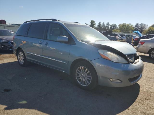 5TDZK22C18S122850 - 2008 TOYOTA SIENNA XLE 蓝色 照片 4