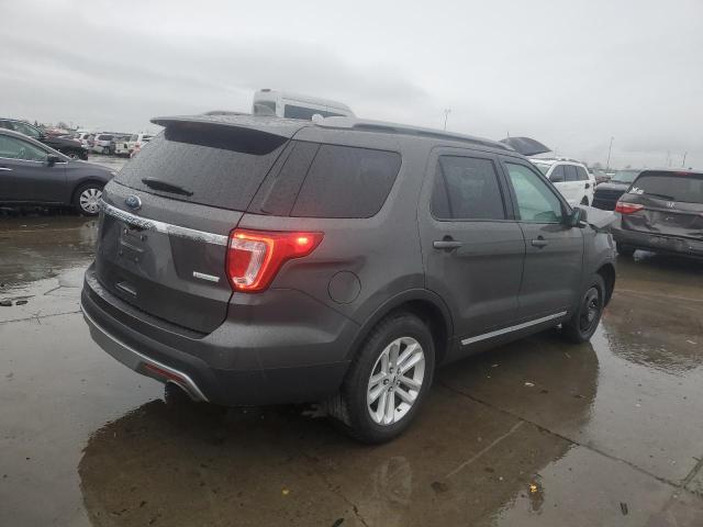 1FM5K7DH5HGD41918 - 2017 FORD EXPLORER XLT 灰色 照片 3